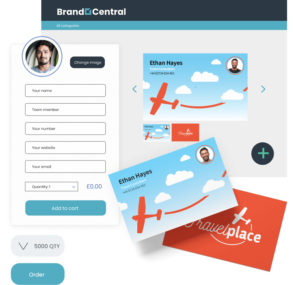 Your dedicated brand hub is simple and easy to use